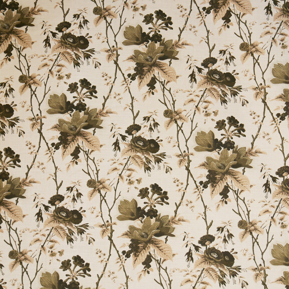 2020129-630 DE LA TOUR GREEN/TAUPE LEE JOFA Fabrics Drapery Upholstery
