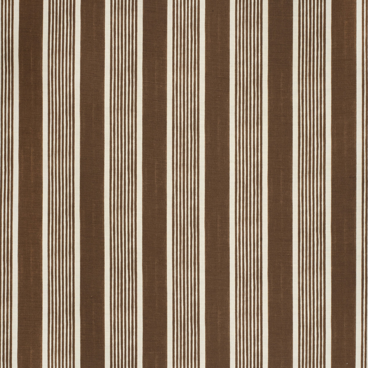 2020131-661 ELBA STRIPE BROWN LEE JOFA Fabrics Drapery Upholstery