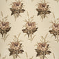 2020143-1016 MELBA FLOWER PLUM/ECRU LEE JOFA Fabrics Drapery Upholstery