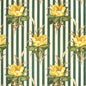 2020144-403 MELBA FLOWER STRIPE YELLO LEE JOFA Fabrics Drapery Upholstery