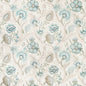 2020186-1323 WIMBERLY PRINT AQUA/SAGE LEE JOFA Fabrics Drapery Upholstery