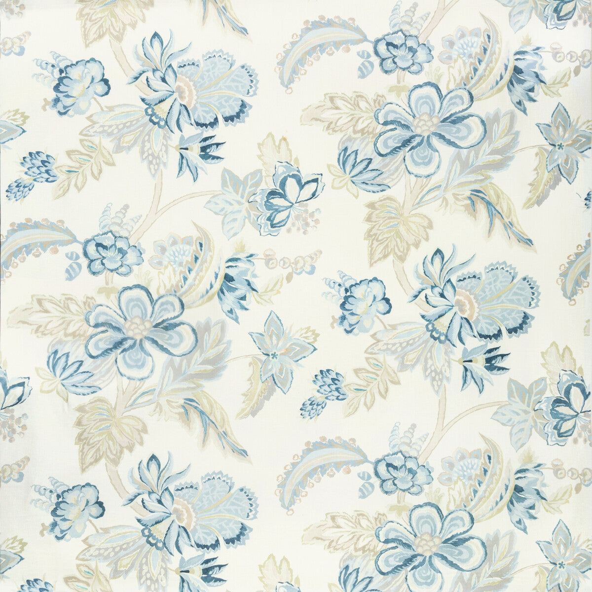 2020191-523 AUGUSTINE PRINT LAKE LEE JOFA Fabrics Drapery Upholstery