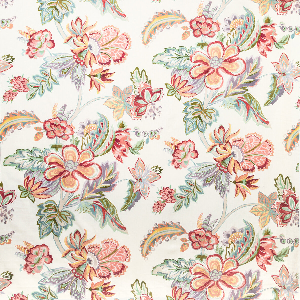 2020191-973 AUGUSTINE PRINT MULTI LEE JOFA Fabrics Drapery Upholstery