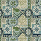 2020193-1353 BATANGAS PRINT AQUA/LEAF LEE JOFA Fabrics Drapery Upholstery
