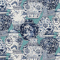 2020194-1350 PANDAN PRINT AQUA/BLUE LEE JOFA Fabrics Drapery Upholstery