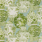 2020194-2313 PANDAN PRINT MIST/JADE LEE JOFA Fabrics Drapery Upholstery