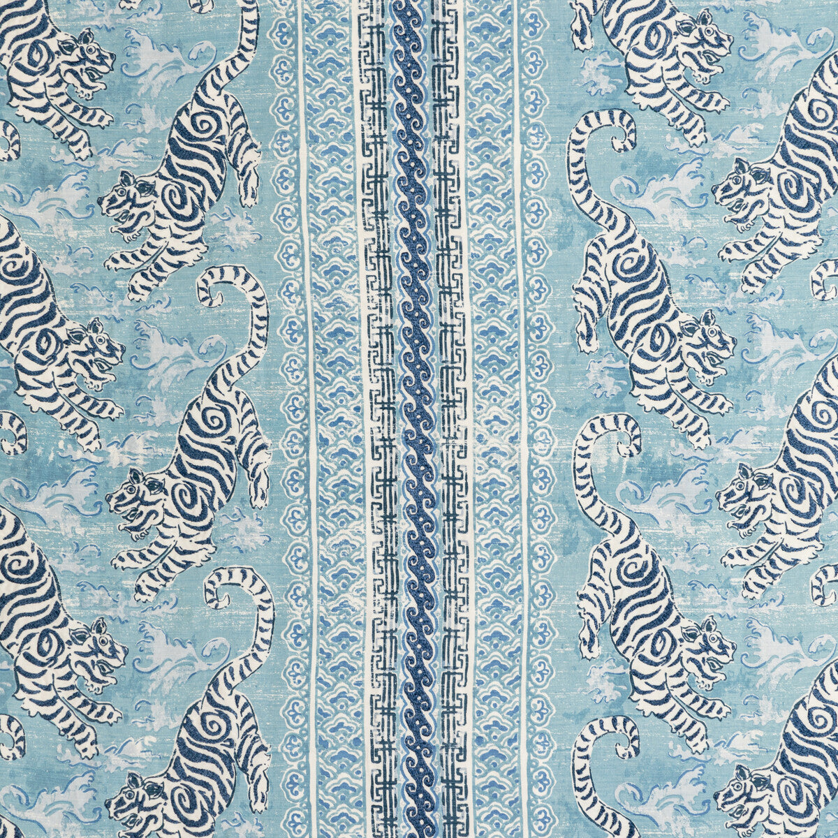2020197-150 BONGOL PRINT SKY LEE JOFA Fabrics Drapery Upholstery