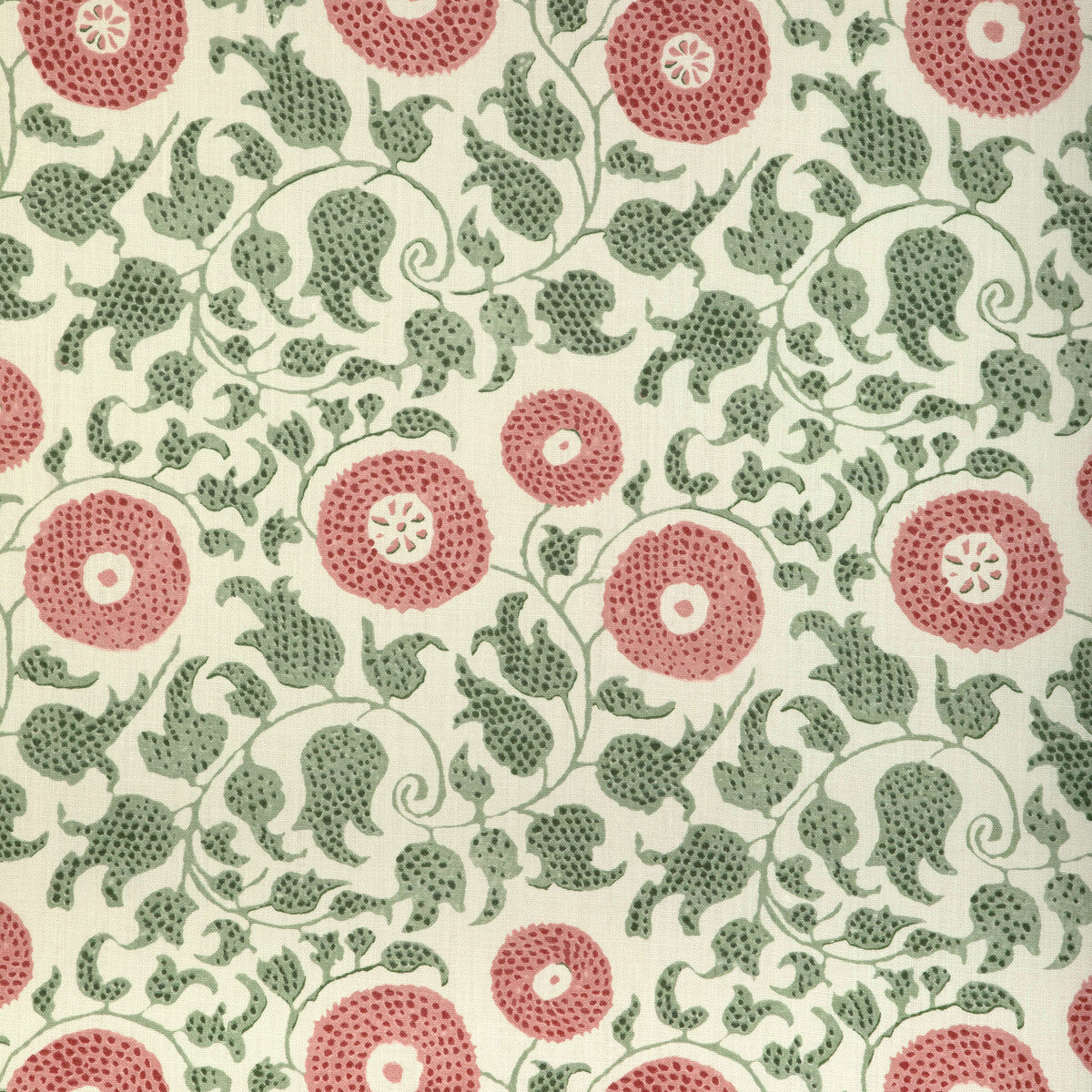 2020204-73 ELDORA PRINT LEAF/ROSE LEE JOFA Fabrics Drapery Upholstery