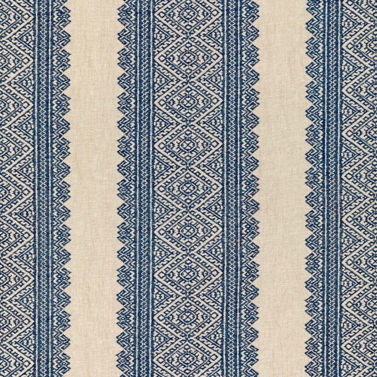 2020211-505 AVON EMBROIDERY DENIM LEE JOFA Fabrics Drapery Upholstery