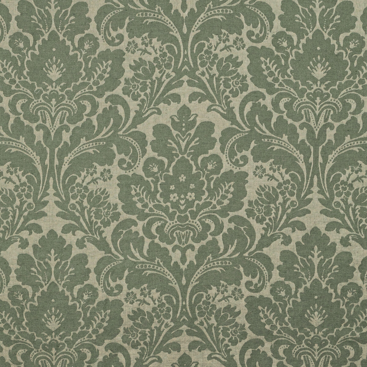2020212-3030 ACANTHUS DAMASK LODEN LEE JOFA Fabrics Drapery Upholstery