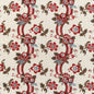 2020217-195 BENDAY PRINT RED/BLUE LEE JOFA Fabrics Drapery Upholstery