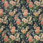 2020221-524 UPTON COTTON NAVY/CORAL LEE JOFA Fabrics Drapery Upholstery