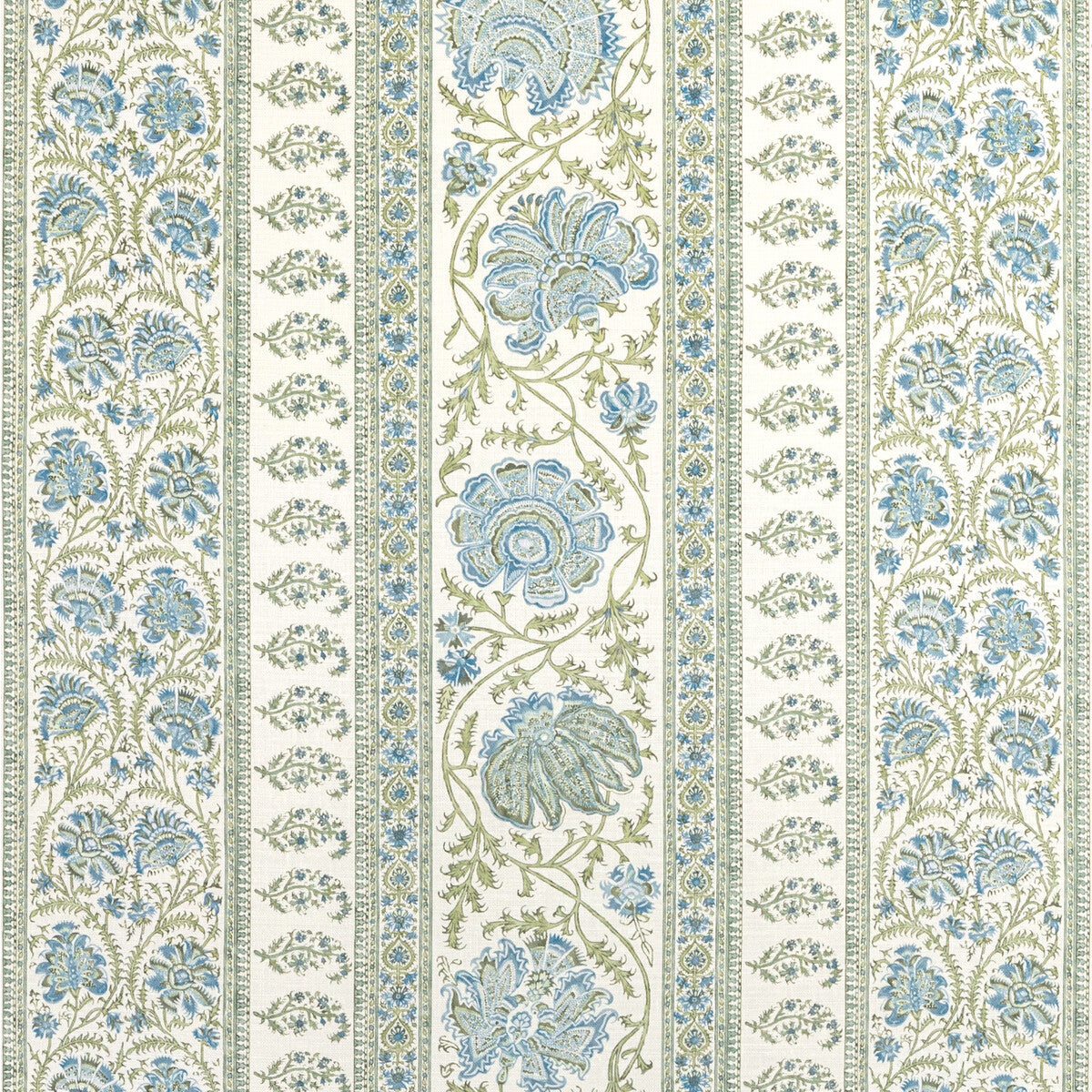 2022106-530 INDIENNES STRIPE SEA LEE JOFA Fabrics Drapery Upholstery