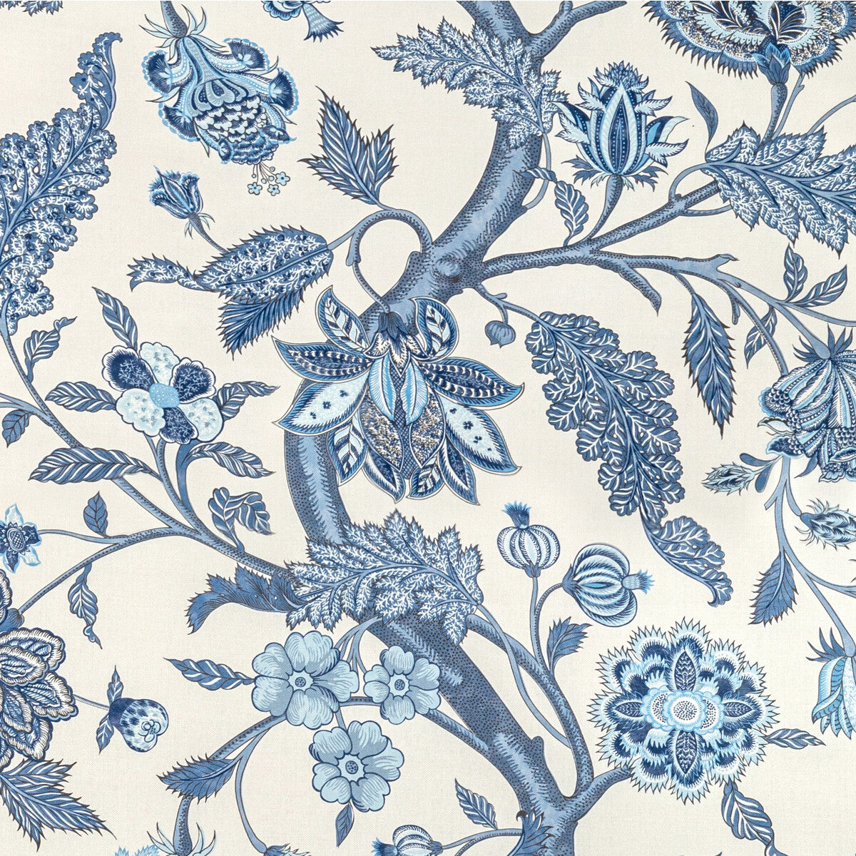 2022109-5 PALAMPORE PRINT DELFT LEE JOFA Fabrics Drapery Upholstery