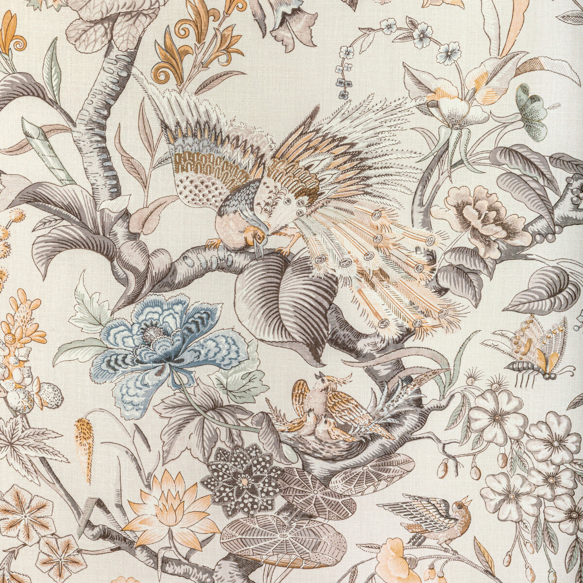 2022116-1211 GREENFIELD PRINT STONE LEE JOFA Fabrics Drapery Upholstery