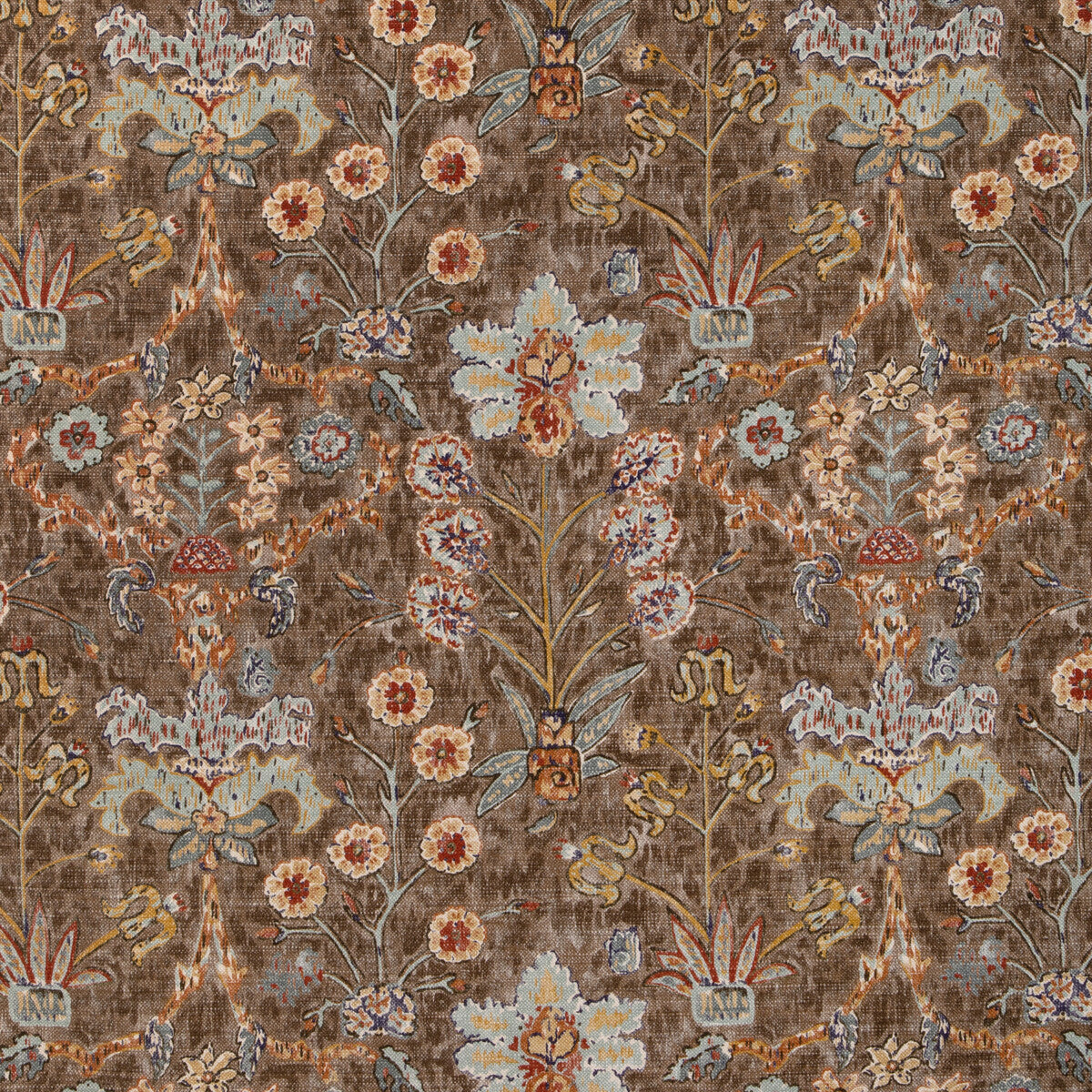 2023123-624 KERMAN PRINT JAVA/SPICE LEE JOFA Fabrics Drapery Upholstery