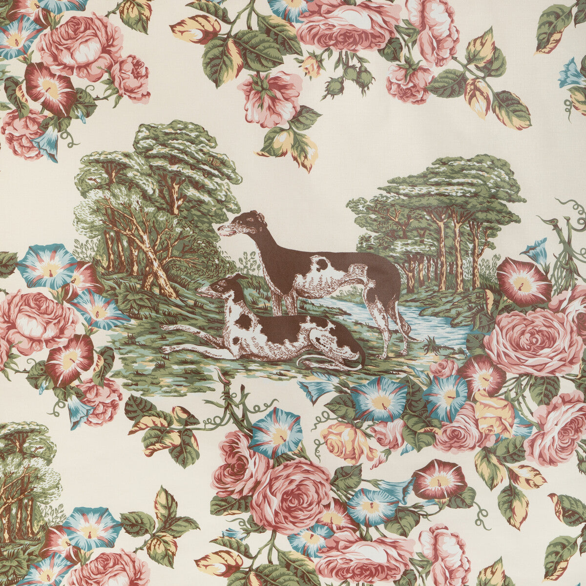 2023125-1 WHIPPETS COTTON IVORY LEE JOFA DRAPERY