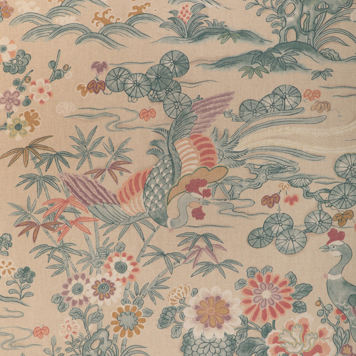 2023139-1613 SAKURA PRINT SHORE LEE JOFA Fabrics Drapery Upholstery