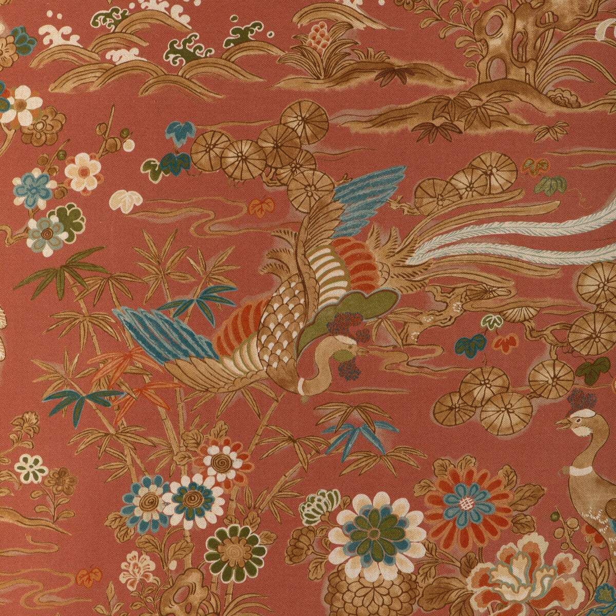 2023139-24 SAKURA PRINT CLAY LEE JOFA Fabrics Drapery Upholstery