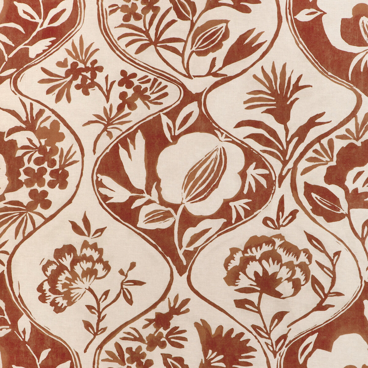 2023141-24 CALATHEA PRINT CLAY LEE JOFA Fabrics Drapery Upholstery