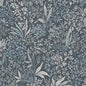 2025 NOCTURNE Indigo Schumacher Wallpaper