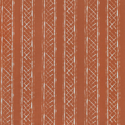 2025103-24 MILOS BLOTCHED STR TERRACOTTA LEE JOFA Fabrics Drapery Upholstery