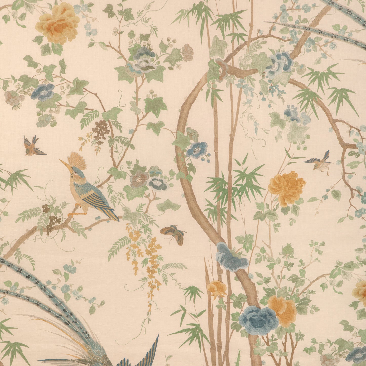 2025107-530 MANDALAY PRINT WILLOW LEE JOFA