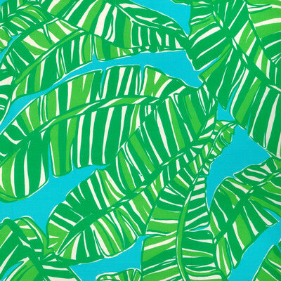 2025111-353 GO BANANAS SEA/GREEN LEE JOFA Fabrics Drapery Upholstery