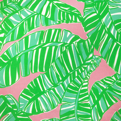 2025111-73 GO BANANAS PINK/GREEN LEE JOFA Fabrics Drapery Upholstery