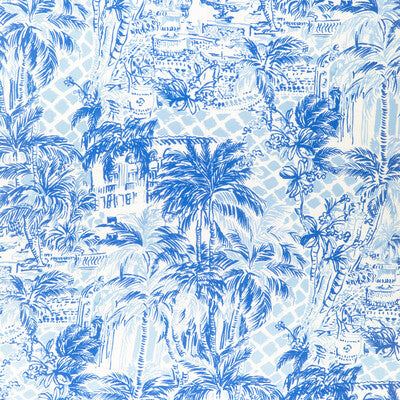 2025113-550 PALM BEACH BLUE/LAPIS LEE JOFA Fabrics Drapery Upholstery