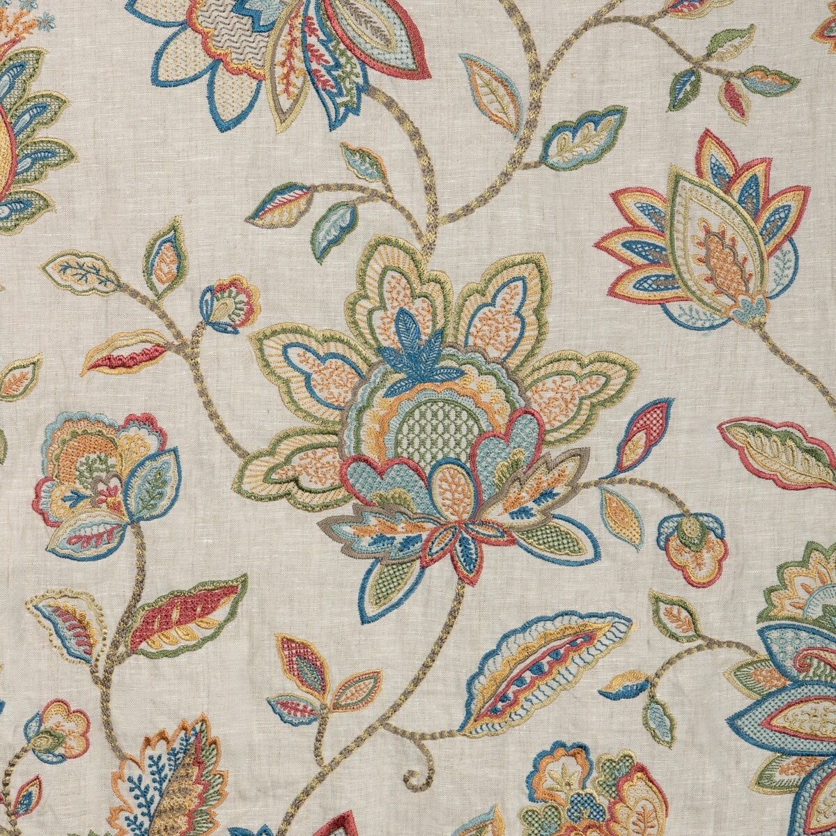2025142-195 MAYFAIR EMB MULTI LEE JOFA Fabric