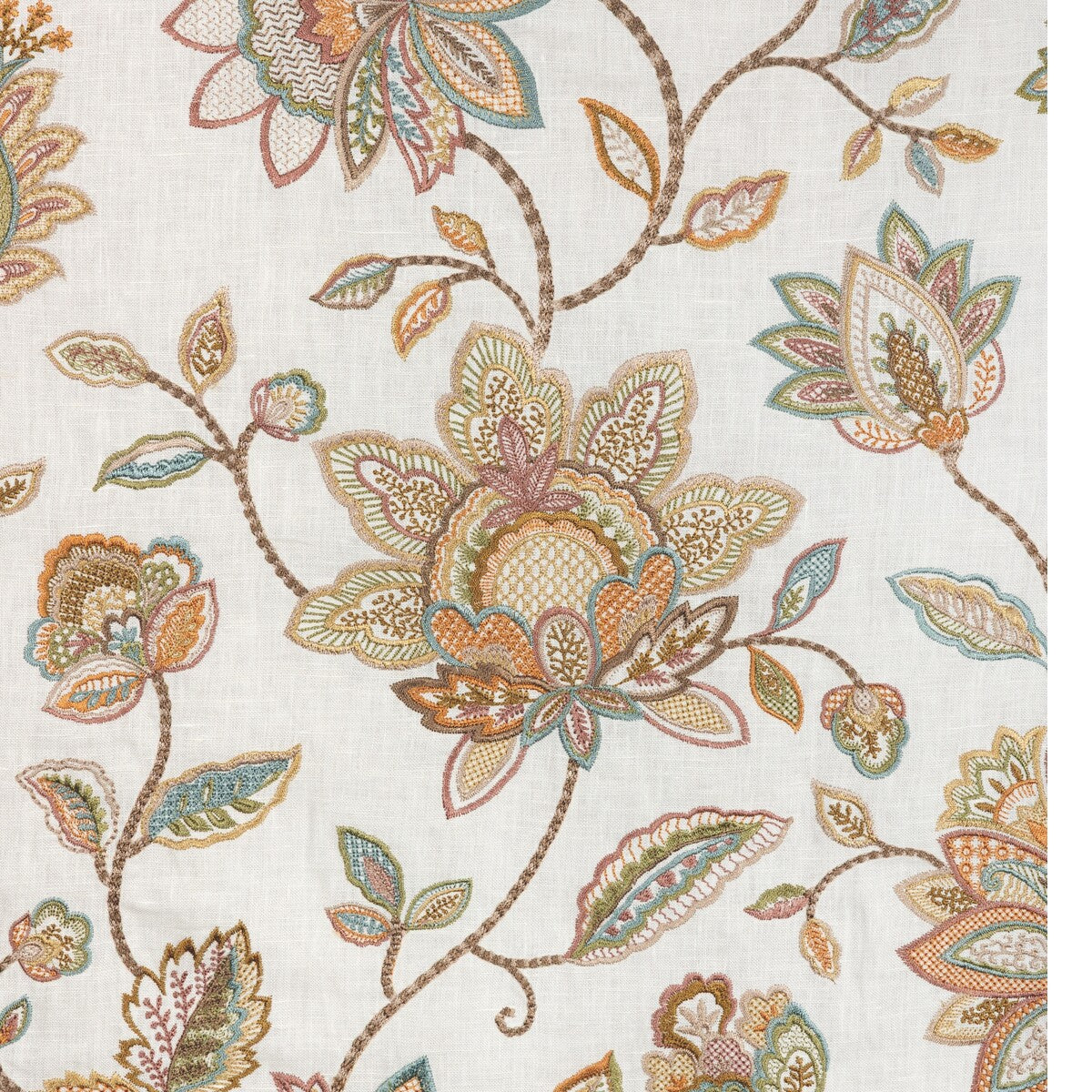 2025142-716 MAYFAIR EMB TERRACOTTA LEE JOFA Fabric