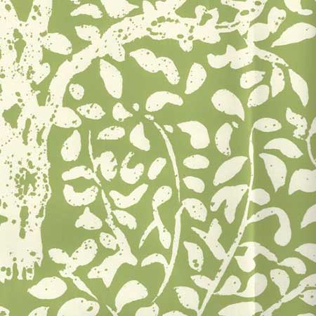 2035-02WP ARBRE DE MATISSE REVERSE Jungle Green Quadrille Wallpaper