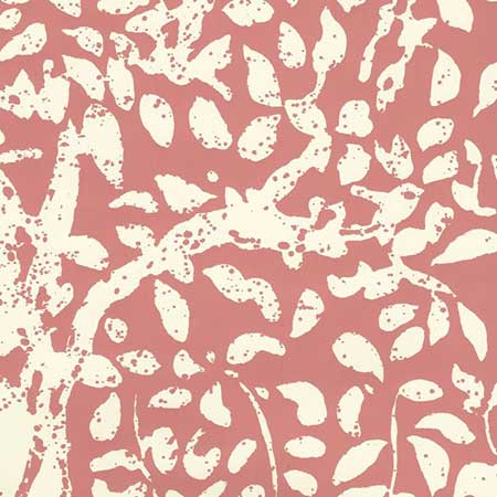 2035-03WP ARBRE DE MATISSE REVERSE Shrimp On Off White Quadrille Wallpaper