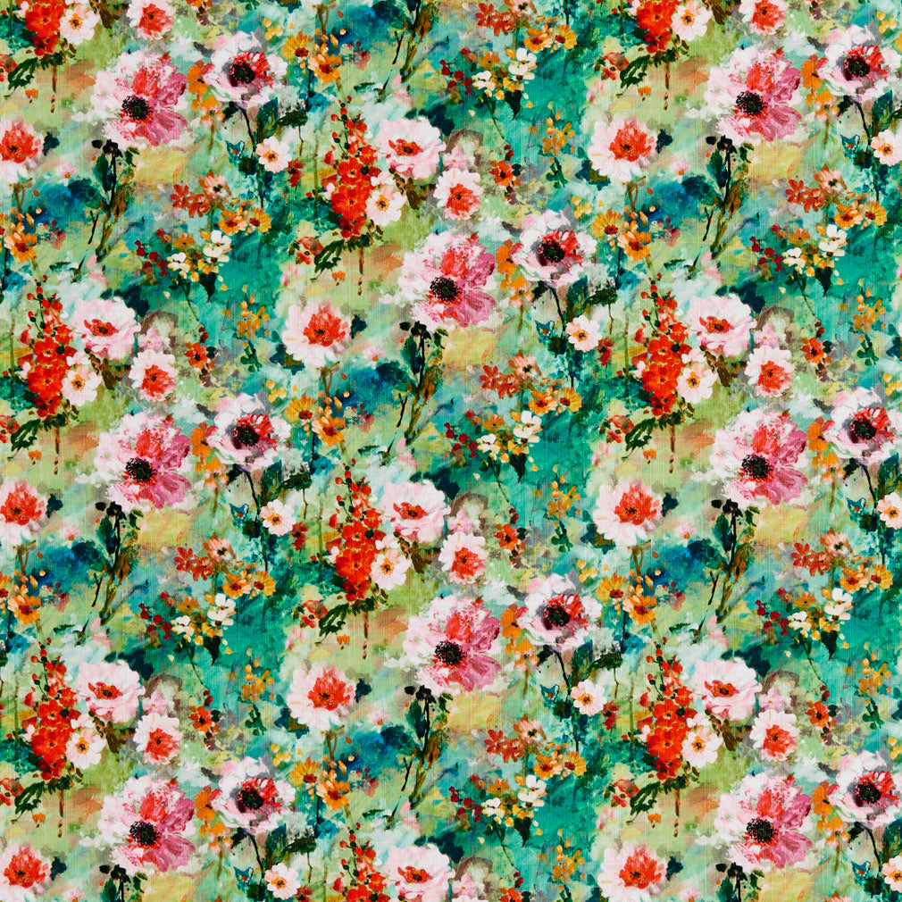 20400-01 Floral nan Green,Pink Charlotte Select