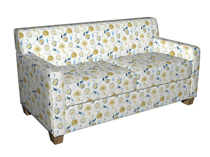 20410-03 Leaves nan Aqua & Teal Charlotte Select