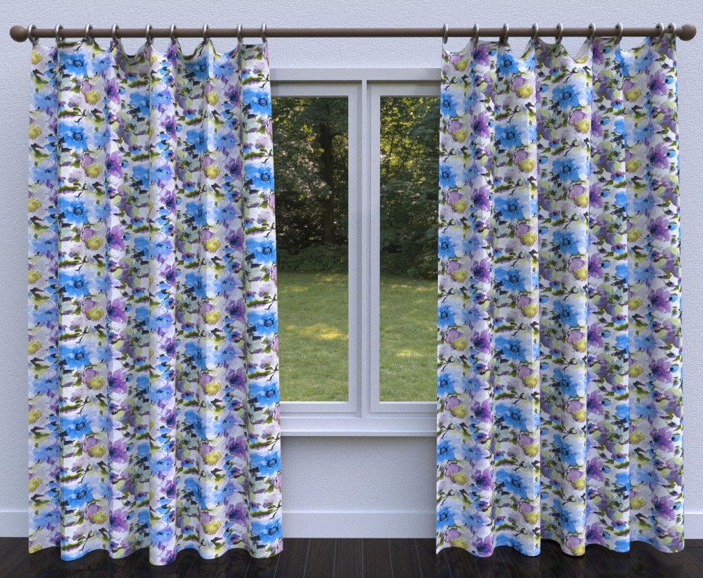 20460-02 Floral nan Blue,Purple Charlotte Select