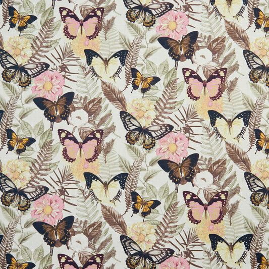 20470-01 Floral,Tropical & Botanical nan Brown,Pink Charlotte Select