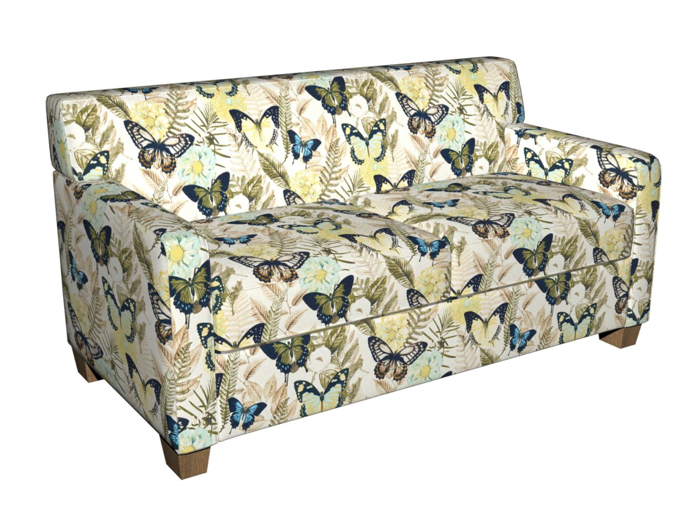 20470-02 Floral,Tropical & Botanical nan Aqua & Teal,Green Charlotte Select