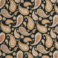 20490-01 Paisley nan Black,Gold & Yellow Charlotte Select