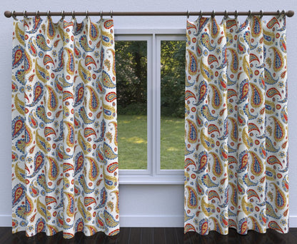20490-02 Paisley nan Blue,Red & Burgundy Charlotte Select