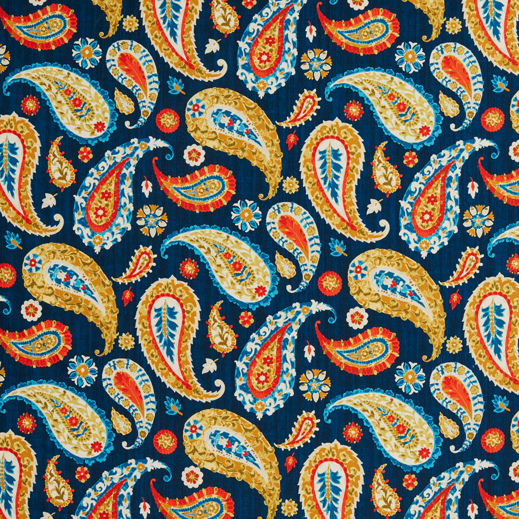 20490-03 Paisley nan Blue,Red & Burgundy Charlotte Select