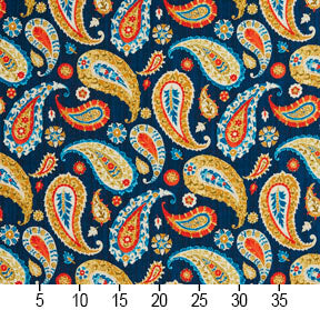 20490-03 Paisley nan Blue,Red & Burgundy Charlotte Select