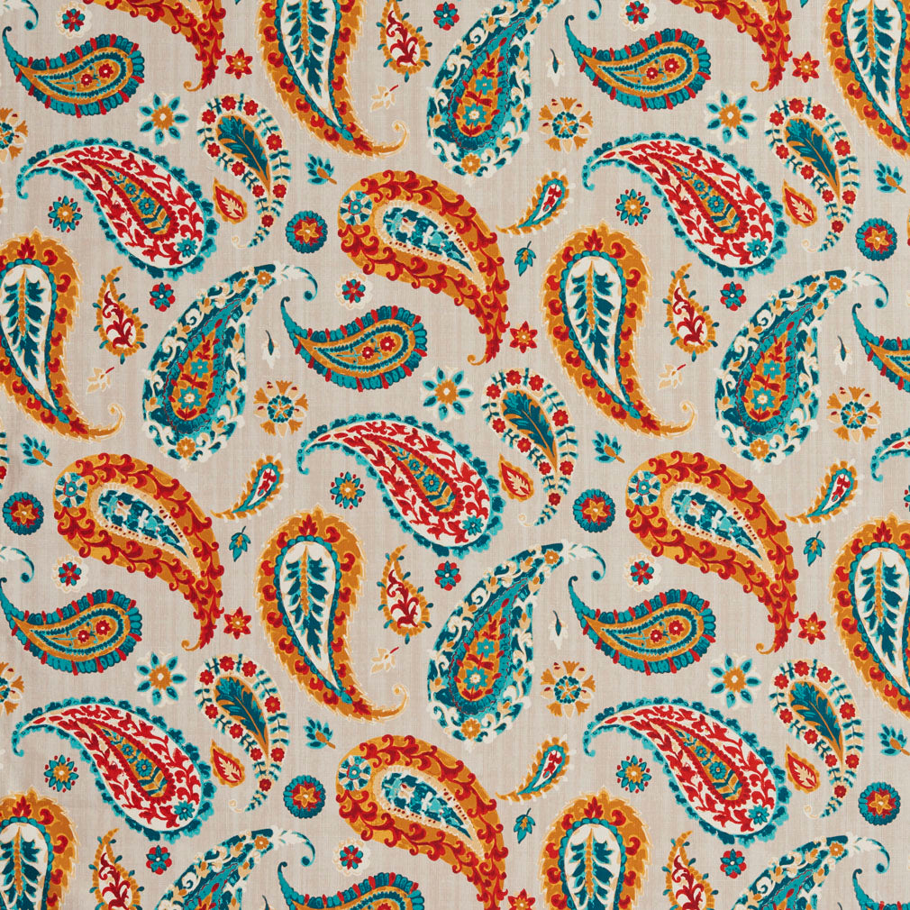 20490-04 Paisley nan Orange & Rust Charlotte Select
