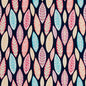 20510-01 Abstract & Geometric,Leaves nan Aqua & Teal,Black,Pink Charlotte Select