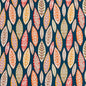 20510-03 Abstract & Geometric,Leaves nan Black,Orange & Rust Charlotte Select