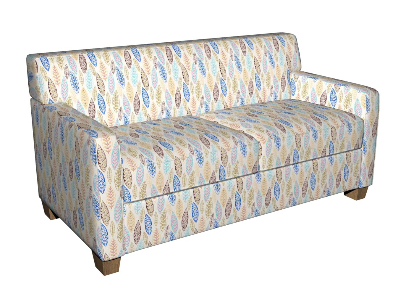 20510-04 Abstract & Geometric,Leaves nan Blue Charlotte Select