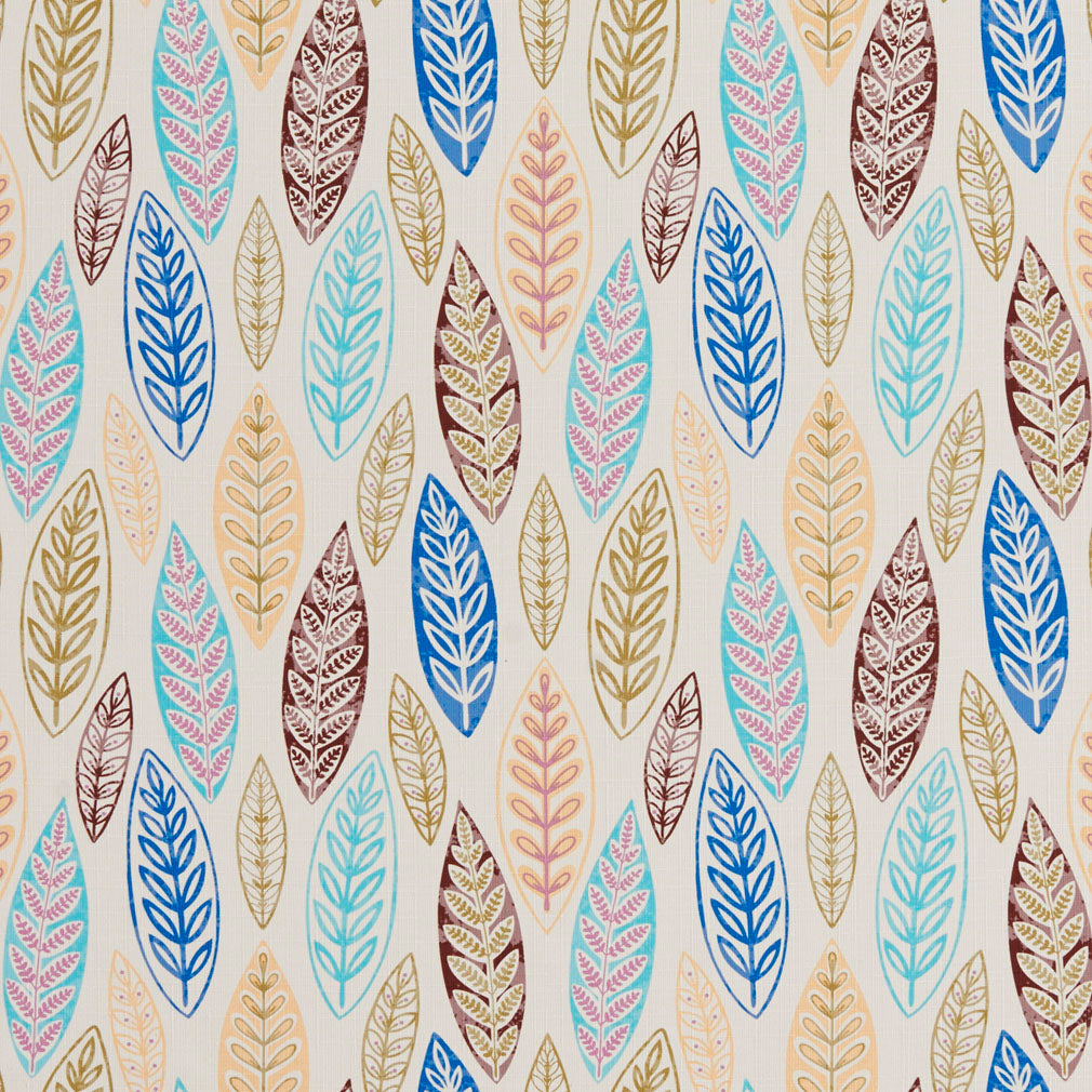 20510-04 Abstract & Geometric,Leaves nan Blue Charlotte Select