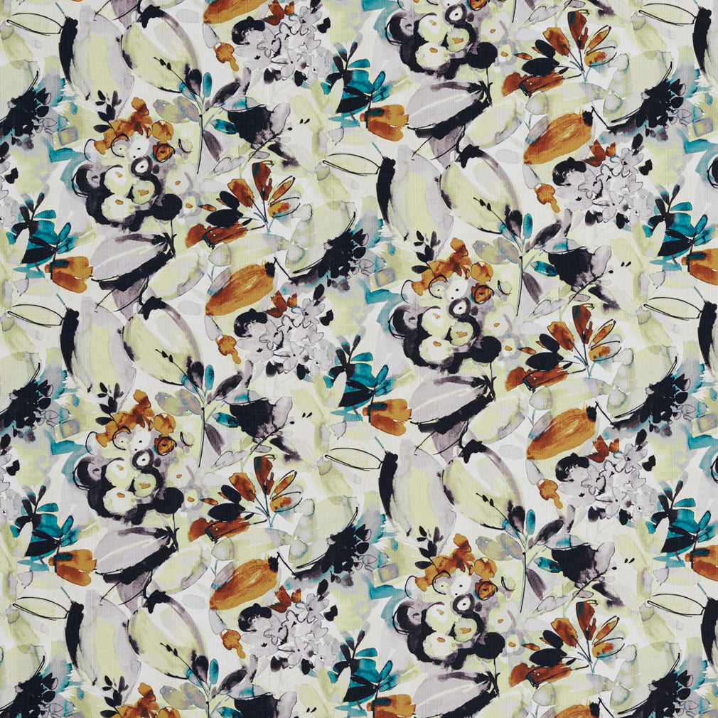 20520-01 Abstract & Geometric,Floral nan Brown,Green Charlotte Select