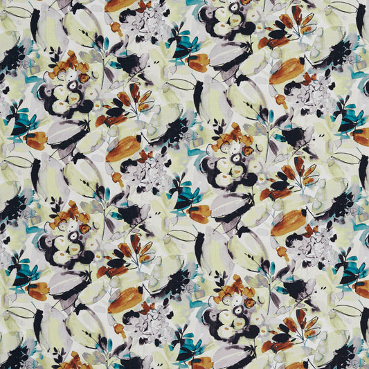 20520-01 Abstract & Geometric,Floral nan Brown,Green Charlotte Select